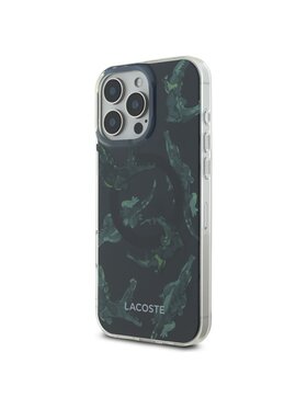 Lacoste Lacoste Etui na telefon Apple iPhone 16 Pro Max Czarny