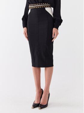 Elisabetta Franchi Elisabetta Franchi Gonna a matita GO-511-32E2-V380 Nero Slim Fit