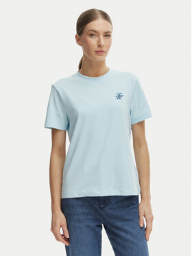 Tommy Hilfiger Tommy Hilfiger T-shirt WW0WW48699 Plava Regular Fit