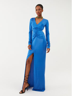 Patrizia Pepe Patrizia Pepe Vakarinė suknelė 8A1190/J135-C966 Mėlyna Slim Fit