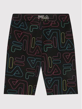 Fila Fila Szorty sportowe Samira 683414 Czarny Slim Fit