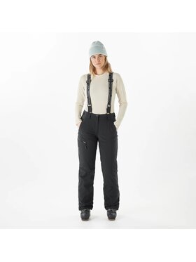 Salomon Salomon Spodnie narciarskie BRILLIANT PANT W Czarny Regular Fit