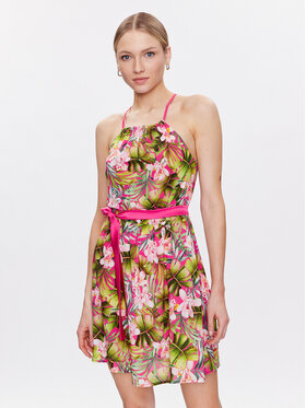 Liu Jo Beachwear Liu Jo Beachwear Letní šaty VA3006 T3347 Zelená Regular Fit