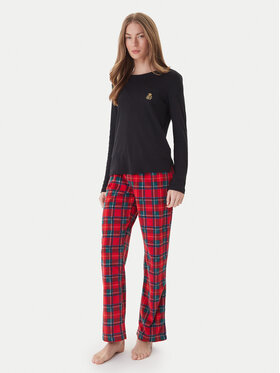 LAUREN RALPH LAUREN LAUREN RALPH LAUREN Pyžamo ILN72458F Zelená Regular Fit