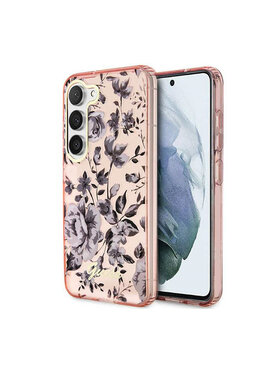 Guess Guess Etui na telefon Flower Collection Różowy