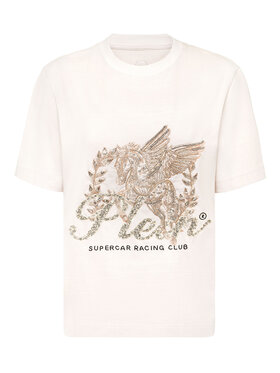 PHILIPP PLEIN PHILIPP PLEIN T-Shirt 22351 Bílá Over Fit