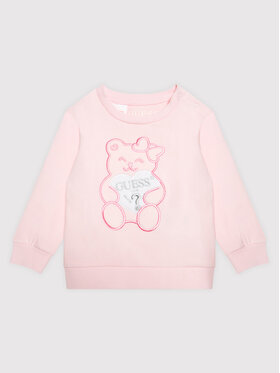 Guess Guess Majica dugih rukava K1YQ03 KAE20 Ružičasta Regular Fit