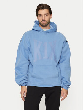 K1X K1X Majica dugih rukava Hoodie 60210137 Plava Regular Fit