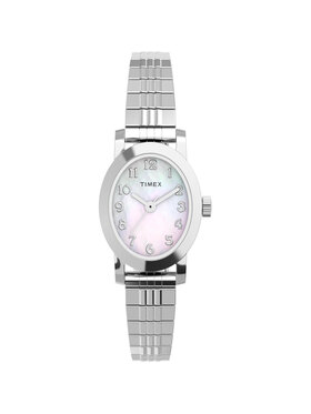 Timex Timex Zegarek TW2W70200 Srebrny