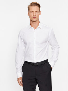 Hugo Hugo Košile Kenno 50500965 Bílá Slim Fit