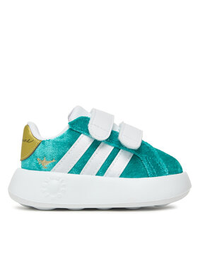 adidas adidas Сникърси Disney Jasmine Grand Court 2.0 JR4920 Електриков