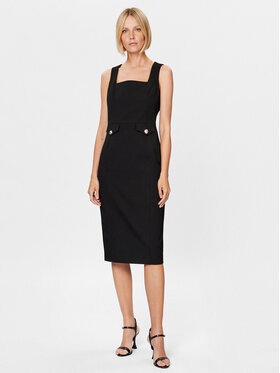 Ted Baker Ted Baker Коктейлна рокля Josiaa 268574 Черен Slim Fit