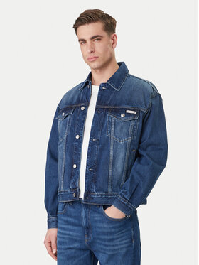 Calvin Klein Jeans Calvin Klein Jeans Džínsová bunda 90s LV04RF705G Tmavomodrá Regular Fit