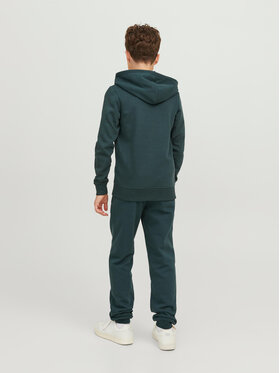 Jack&Jones Junior Donji Dio Trenerke 12243083 Zelena Relaxed Fit