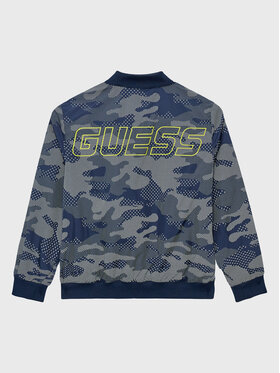 Guess Bomber L3RL11 WF3M0 Tamnoplava Regular Fit