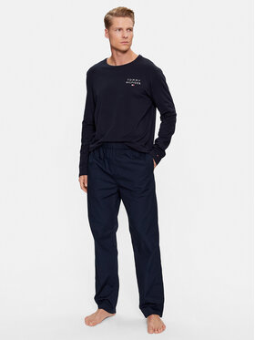 Tommy Hilfiger Tommy Hilfiger Пижама UM0UM03115 Тъмносин Regular Fit