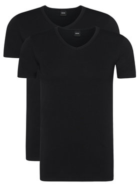 Boss Boss Komplet 2 t-shirtów Vn 2P Co/El 50325408 Czarny Slim Fit