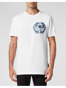 PHILIPP PLEIN PHILIPP PLEIN T-shirt 6933 Bianco Regular Fit