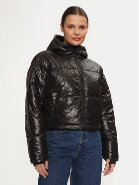 DKNY DKNY Μπουφάν πουπουλένιο DP4J9549 Μαύρο Relaxed Fit