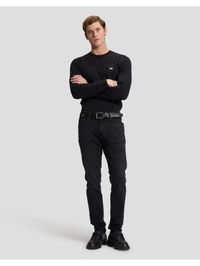 Lee Lee Jeansy LUKE Czarny Slim Fit