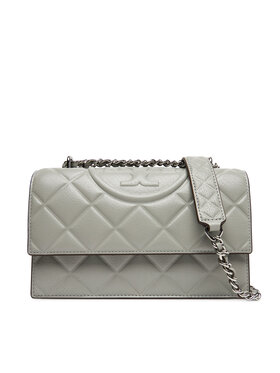 Tory Burch Tory Burch Torebka Fleming Small Convertible Shoulder Bag 164800 Szary
