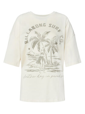 Billabong Billabong Tricou This Is Tropica EBJZT00461 Bej Loose Fit
