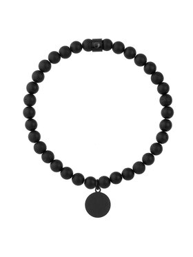Manoki Manoki Bransoletka BA1232BB Czarny