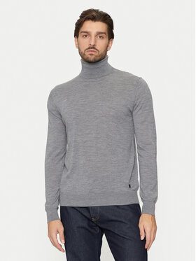 Liu Jo Liu Jo Bluză cu gât QXX006 MA27P Gri Regular Fit