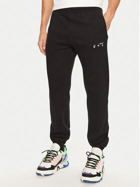 Off-White Off-White Jogginghose OMCH030F20FLE0011001 Schwarz Regular Fit