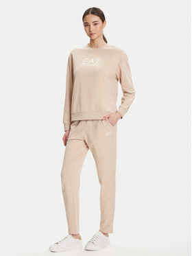 EA7 Emporio Armani EA7 Emporio Armani Dres 7W000115 AF13135 U1046 Beżowy Regular Fit