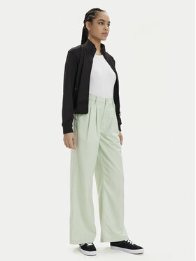 Vans Hlače Alder Relaxed Pleated Pant VN000GA0 Zelena Relaxed Fit