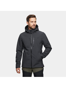 Alpinus Alpinus Kurtka softshell Roignais Czarny Regular Fit