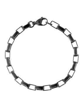Manoki manoki Bransoletka BA1089B Srebrny