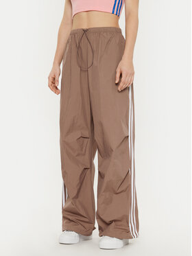 adidas adidas Teplákové kalhoty 3-Stripes JD3126 Béžová Loose Fit