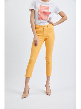 Orsay Orsay Jeansy 359235242000__42 Pomarańczowy Skinny Fit