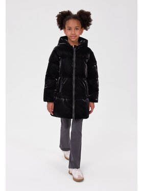 minoti minoti Kurtka zimowa 32COAT195 Czarny Longline Fit