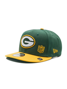 New Era New Era Kepurė su snapeliu Green Bay Packers Team Arch 9Fifty 60240344 Žalia