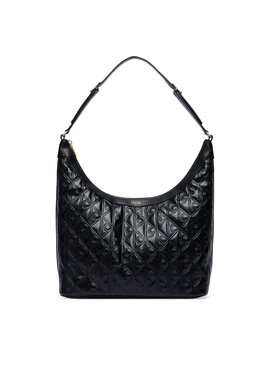 Calvin Klein Calvin Klein Táska Emblem Aop Debossed Medium Shbag LV04F3875G Fekete