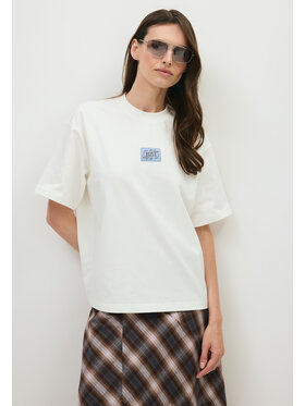 BIZUU BIZUU T-Shirt PARADISO LOGO TSHIRT Bílá Standard Fit