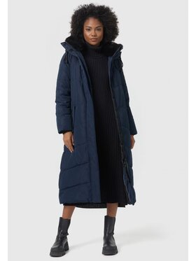 Navahoo Navahoo Kurtka zimowa Hingucker Niebieski Casual Fit