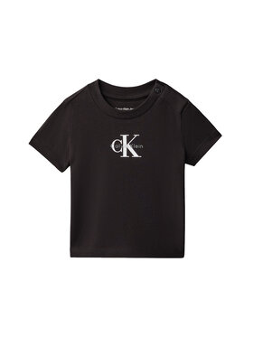 Calvin Klein Jeans Calvin Klein Jeans Set tricou și pantaloni scurți LVCKSJI09B Negru Regular Fit