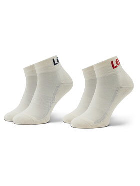 Levi's® Levi's® Lot de 2 paires de chaussettes hautes unisexe 701220677 Écru