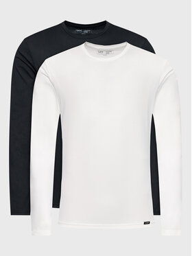 Lee Lee Set di maglie a maniche lunghe Twin Pack L60PCMKW 112140333 Multicolore Regular Fit