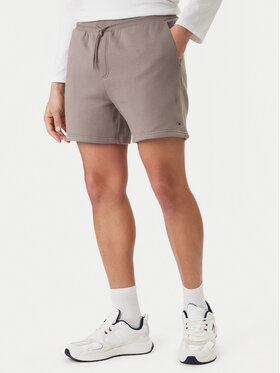 Tommy Jeans Tommy Jeans Спортни шорти DM0DM21931 Бежов Regular Fit