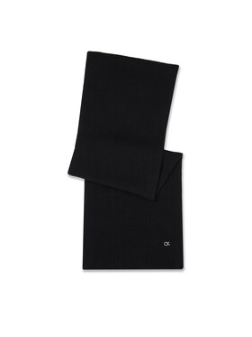 Calvin Klein Calvin Klein Šál Re-Lock Knit Scarf 30X180 K60K611128 Čierna