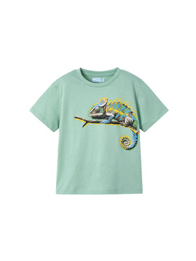 Mayoral Mayoral Тишърт 3045 Зелен Regular Fit