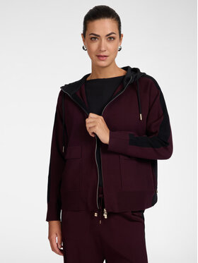 Elena Mirò Elena Mirò Sweter M065Z000828N039 Bordowy Regular Fit