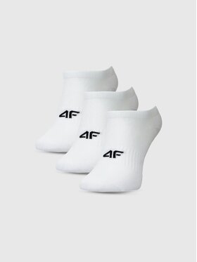 4F 4F Skarpety krótkie 4FWMM00USOCF443-10S Biały