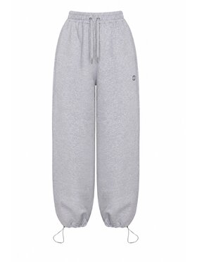 Magda Matyja Magda Matyja Spodnie dresowe ICON SWEATPANTS Szary Loose Fit