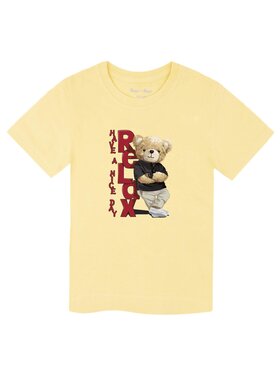 Tup Tup Tup Tup T-Shirt TT1007-4000 Żółty Basic Fit